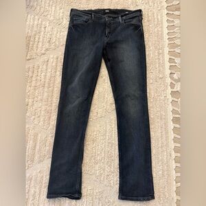 Paige Lennox Slim Jeans Dark Wash Grey/Blue Men’s Size 34